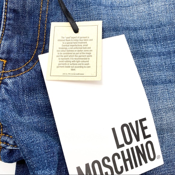 LOVE MOSCHINO Mens Jeans - Picture 9 of 11